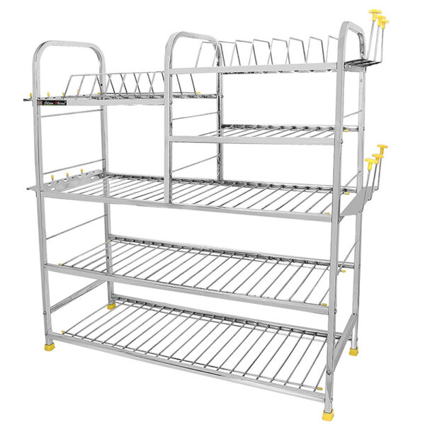 SLIMSHINE Stainless Steel Kitchen Dish Rack 30x30