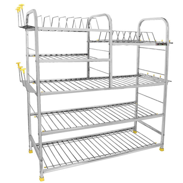 SLIMSHINE Stainless Steel Kitchen Dish Rack 30x30