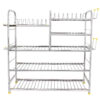 SLIMSHINE Stainless Steel Kitchen Dish Rack 30x30