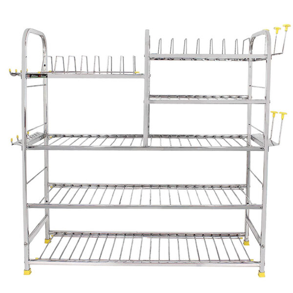 SLIMSHINE Stainless Steel Kitchen Dish Rack 30x30