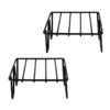 SLIMSHINE Square Iron Planter Black Stand For Indoor Or Outdoor